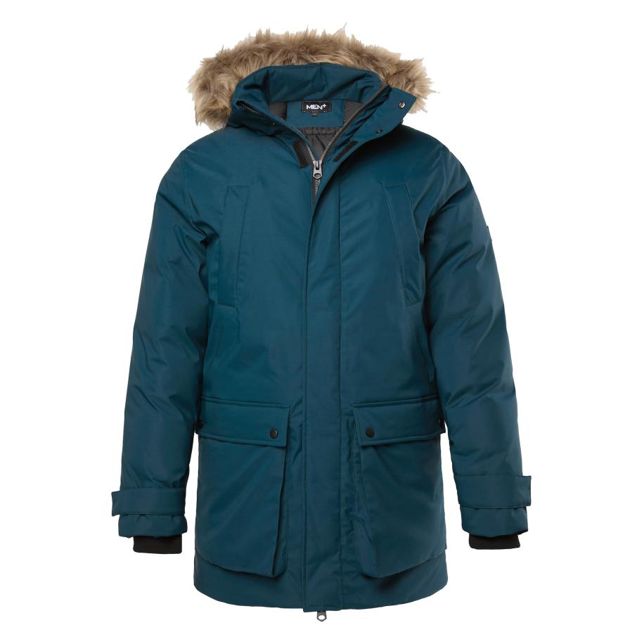 men plus Men Plus Winterparka petrol -