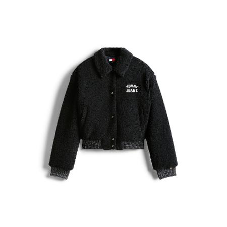 Tommy Jeans Tommy Jeans Tussenjas zwart / wit