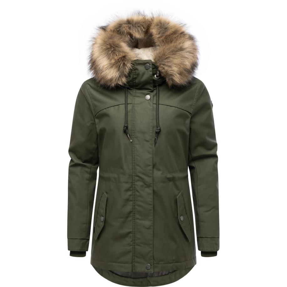 Ragwear Ragwear Winterparka Tawny Short olijfgroen -