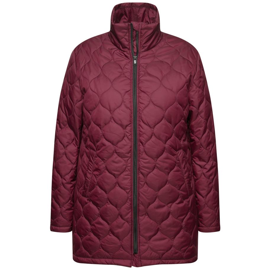 Ulla Popken Ulla Popken Tussenjas wijnrood -