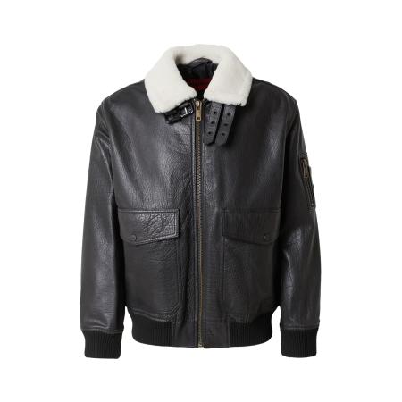 Hugo Boss HUGO Tussenjas Loran zwart / offwhite