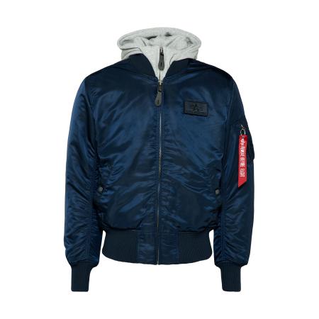 Alpha Industries ALPHA INDUSTRIES Tussenjas MA-1 D-Tec donkerblauw / lichtgrijs / rood / zwart