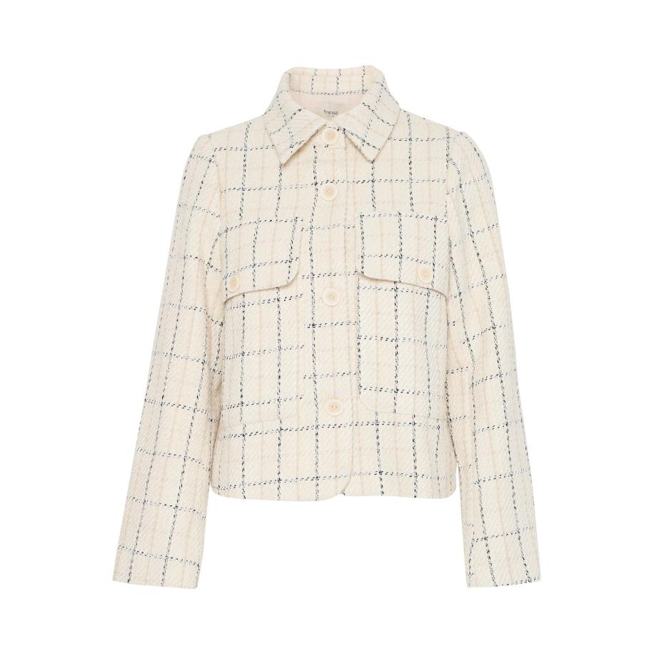 Fransa Fransa Tussenjas FRCHANI JA 1 beige / blauw -