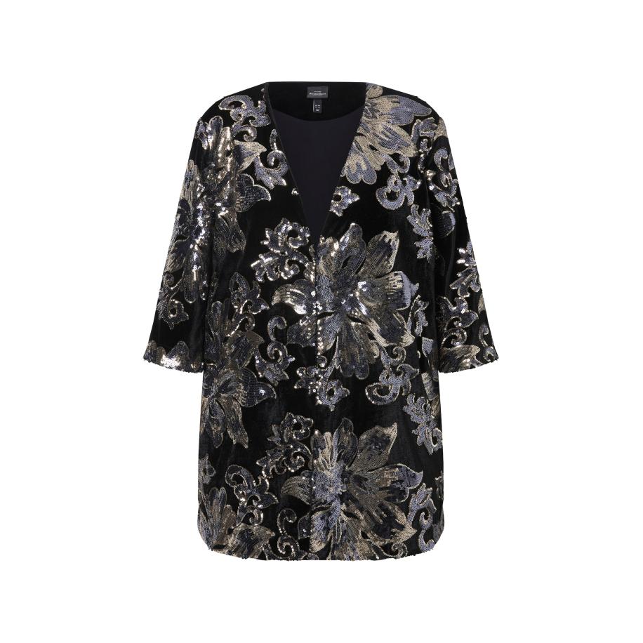 Ulla Popken Ulla Popken Tussenjas zwart -