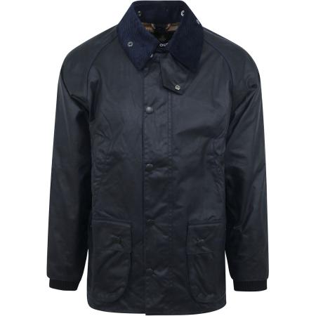 Barbour Bedale Wax Jas Donkerblauw