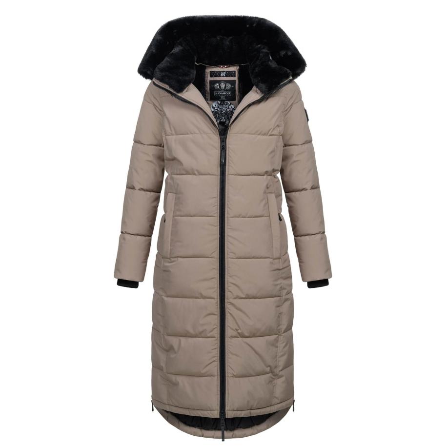NAVAHOO NAVAHOO Winterjas taupe -