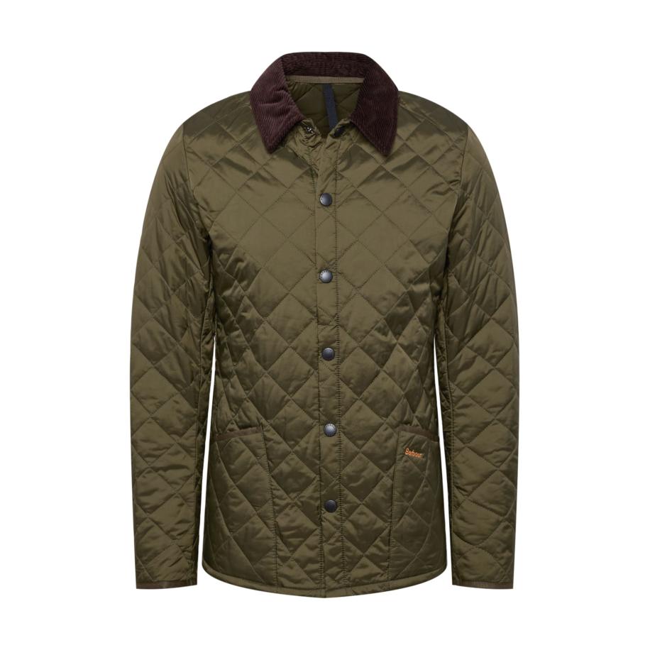 Barbour Barbour Tussenjas donkerbruin / olijfgroen -