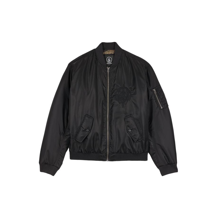 Volcom Volcom Tussenjas SKULLARSTONE zwart -