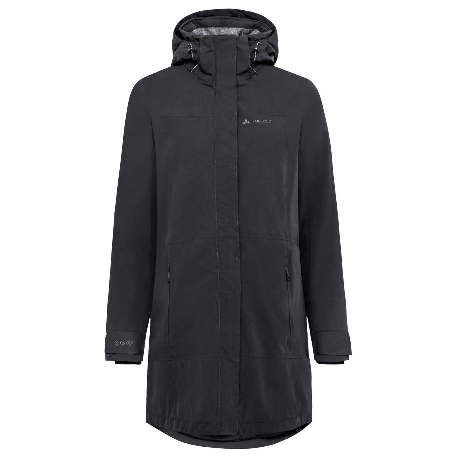 Vaude VAUDE Outdoorjas Skomer II grijs / zwart -