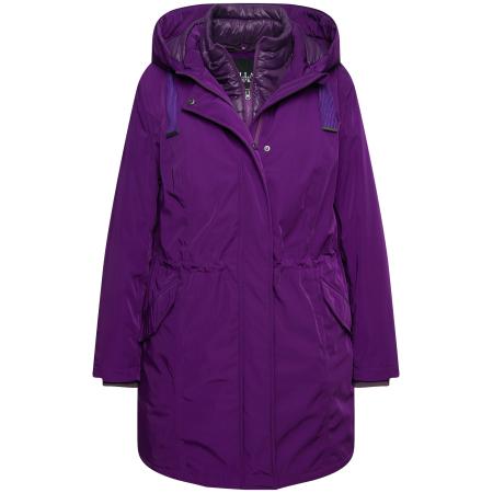 Ulla Popken Ulla Popken Winterparka aubergine