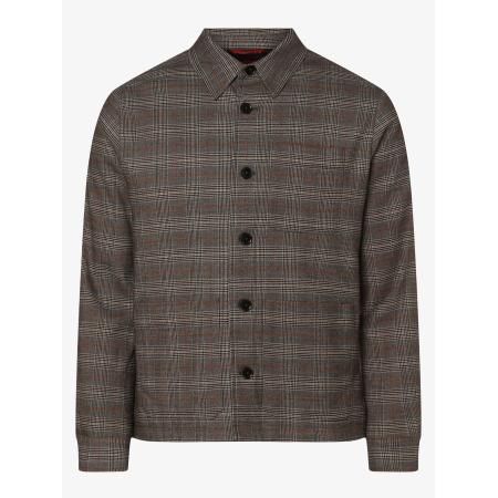 Finshley & Harding Finshley & Harding London Tussenjas Owen sand / grijs / rood