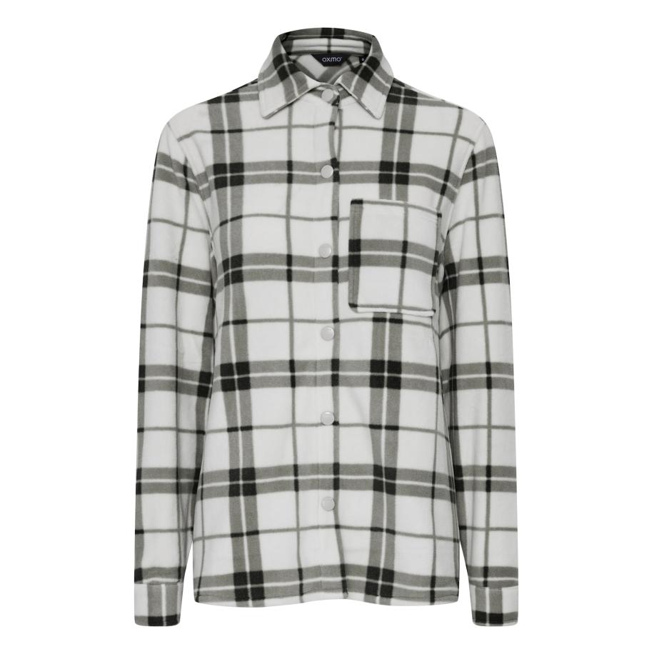 Oxmo Oxmo Tussenjas Chia grijs / zwart / wit -