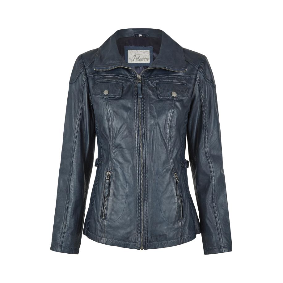 7ELEVEN 7ELEVEN Tussenjas SEMerle donkerblauw -