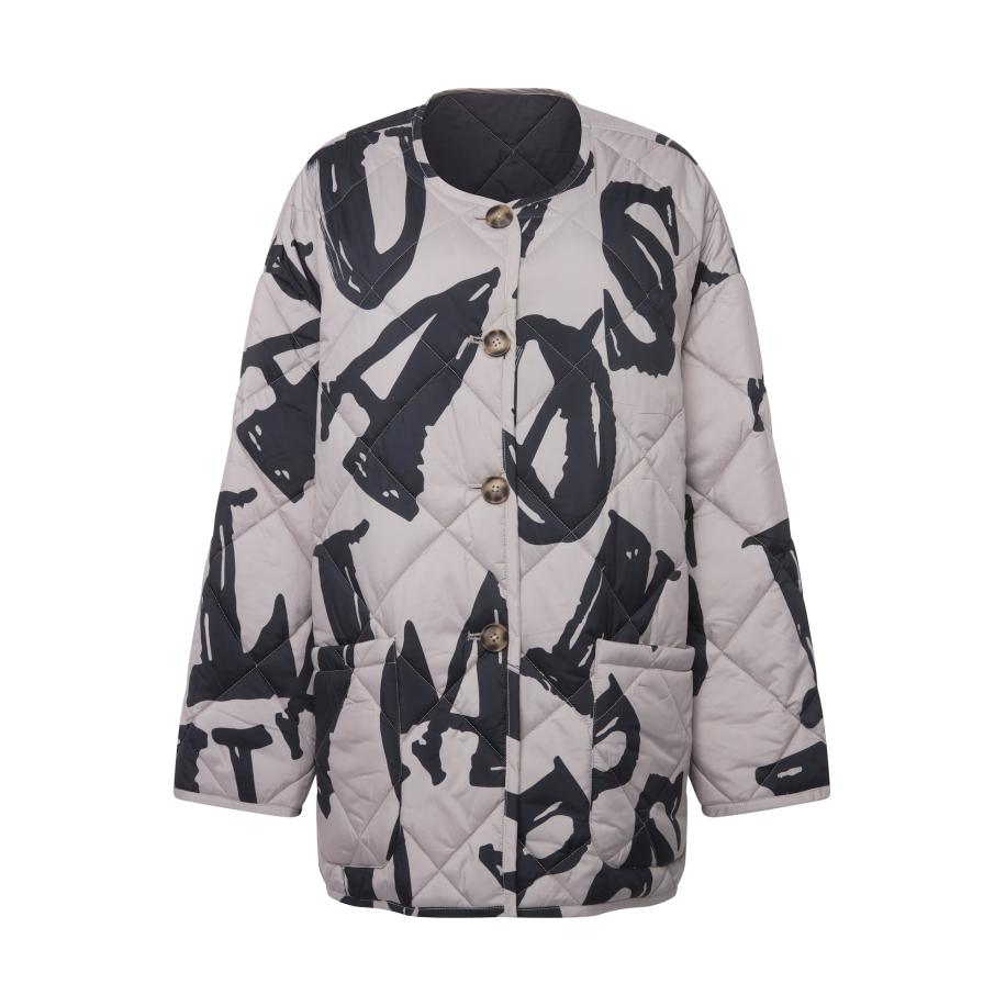 LAURASØN LAURASØN Tussenjas navy / grijs -