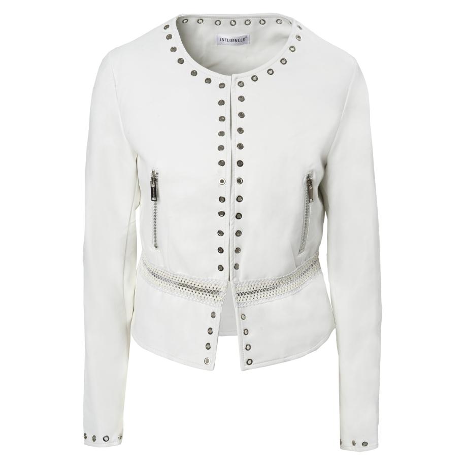 Influencer Influencer Tussenjas wit -