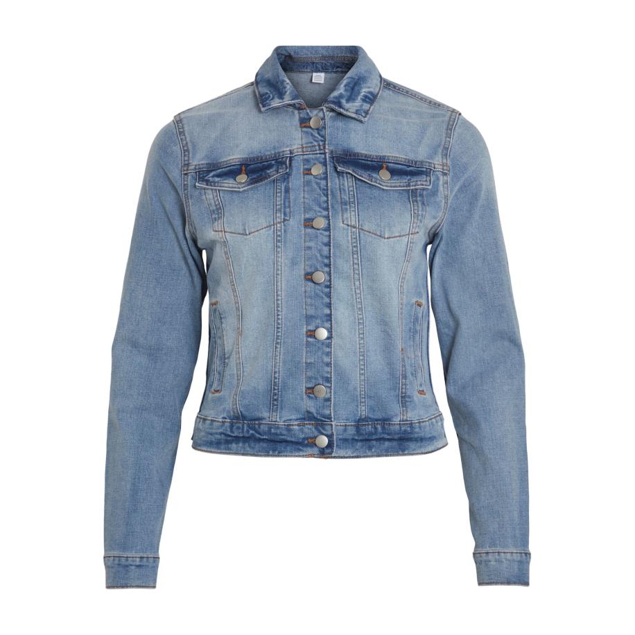 Vila VILA Tussenjas Show blauw denim -