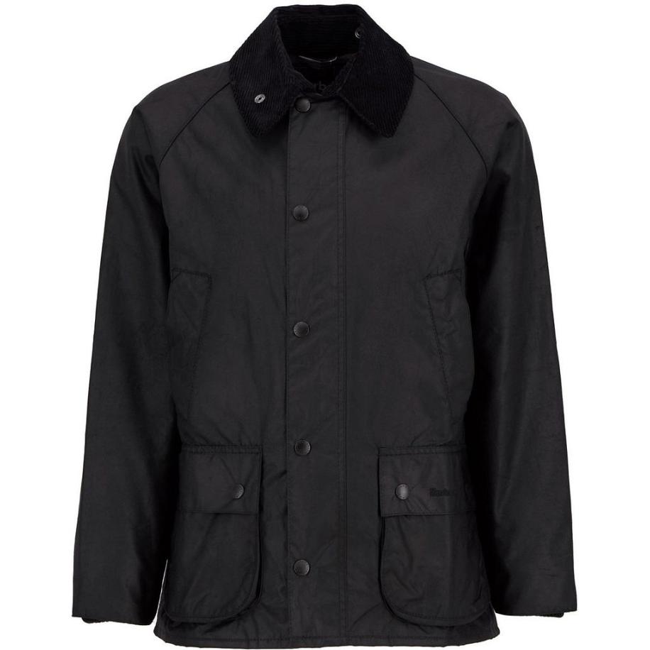 Barbour Bedale Wax Jas Zwart Zwart
