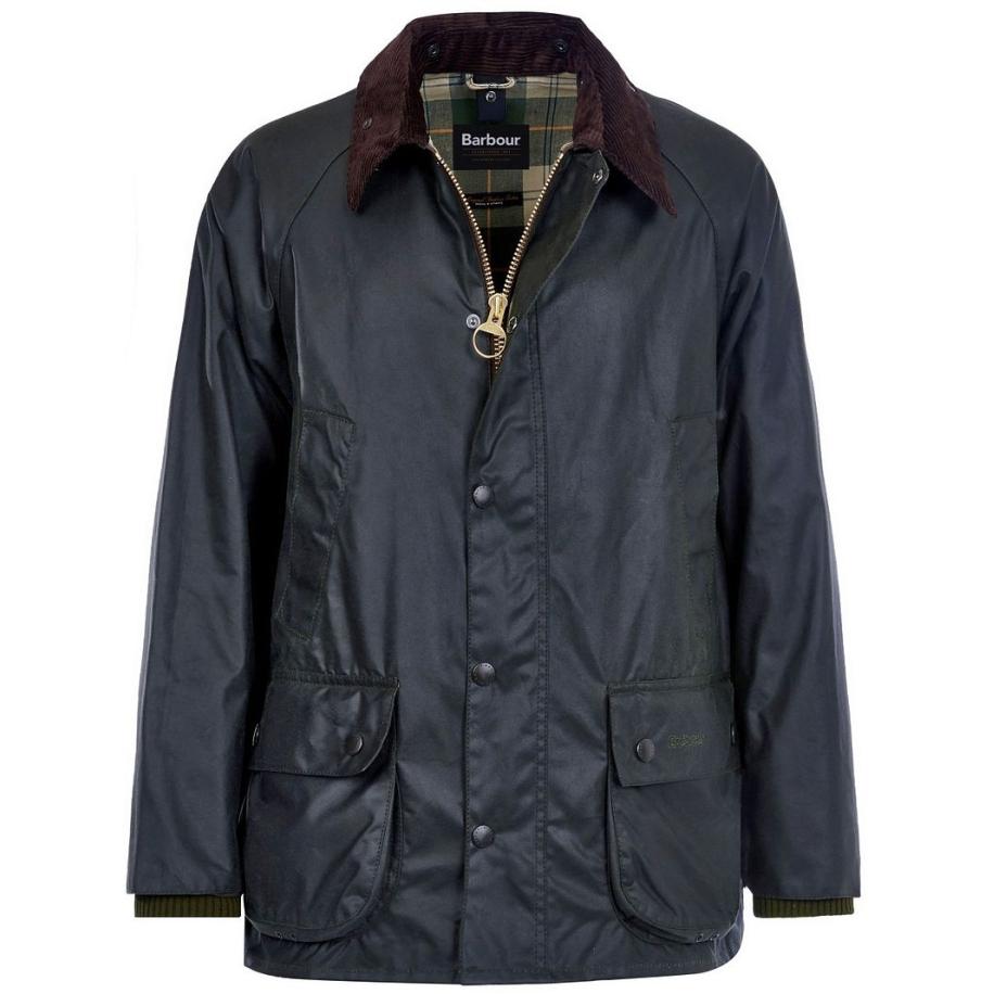 Barbour Bedale Wax Jas Donkergroen Groen