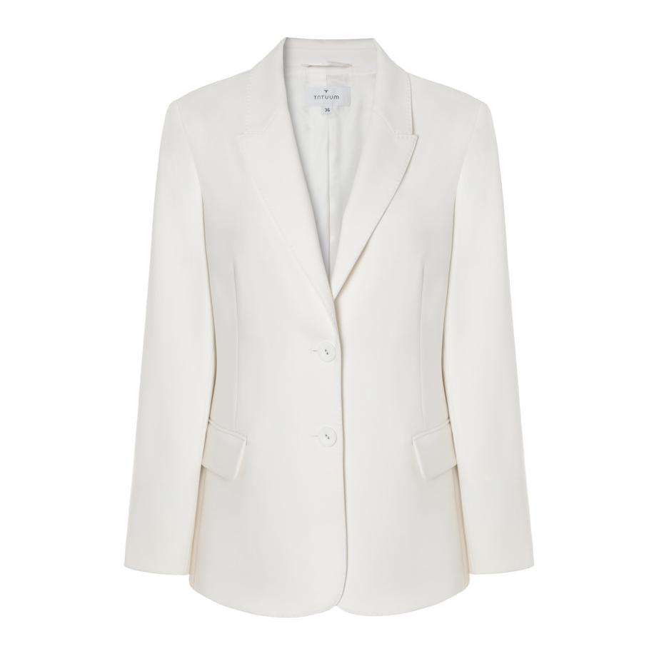 TATUUM Tussenjas Lonesa offwhite Wit