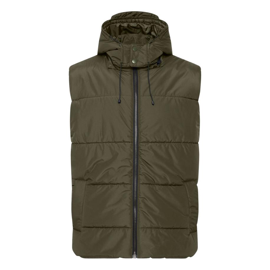 Blend BLEND Bodywarmer Vest donkergroen -