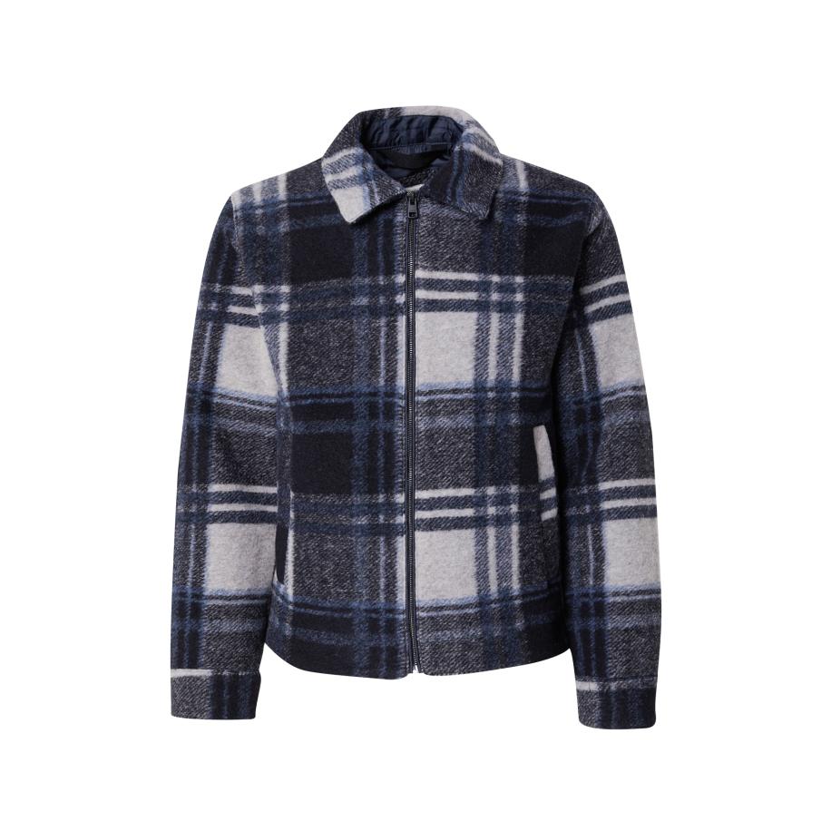 s.Oliver Tussenjas navy / nachtblauw / lichtgrijs Blauw