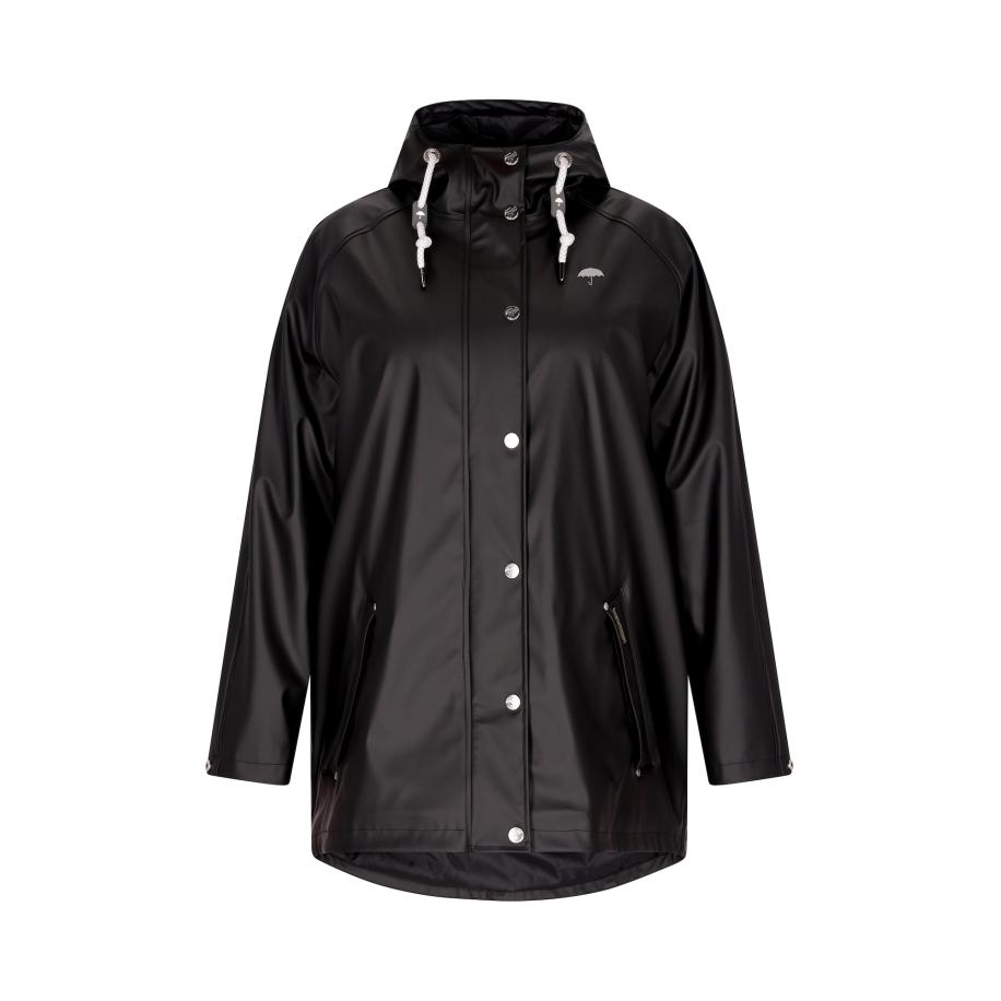 Schmuddelwedda Schmuddelwedda Functionele jas zilvergrijs / zwart -