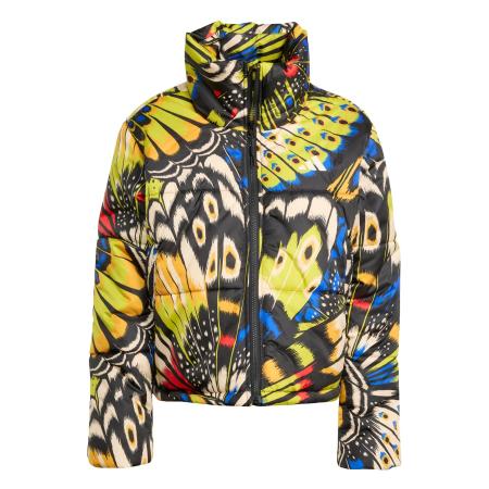 Adidas ADIDAS SPORTSWEAR Winterjas Adidas X Farm beige / blauw / appel / zwart