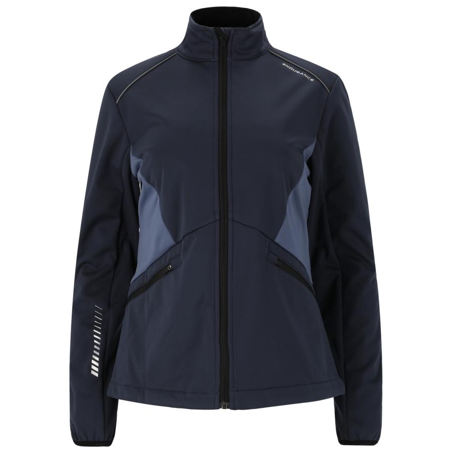ENDURANCE ENDURANCE Sportjas Loralei duifblauw / donkerblauw -