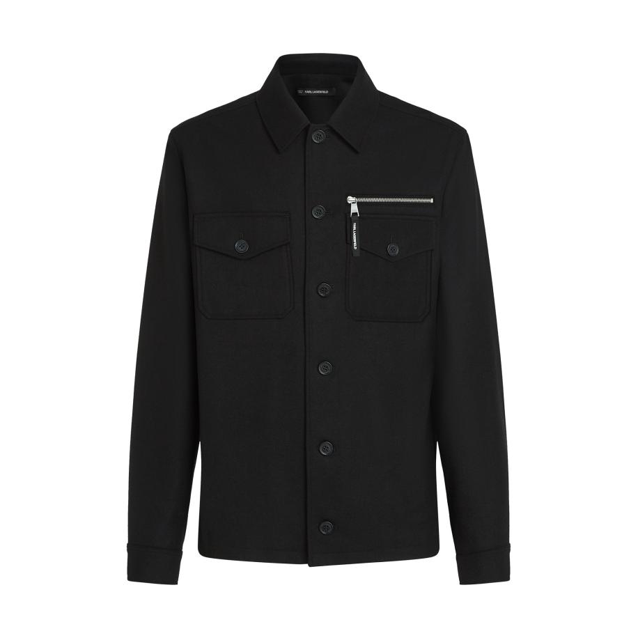 Karl Lagerfeld Karl Lagerfeld Tussenjas zwart -