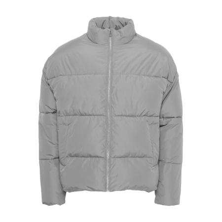 !Solid Winterjas leon lichtgrijs