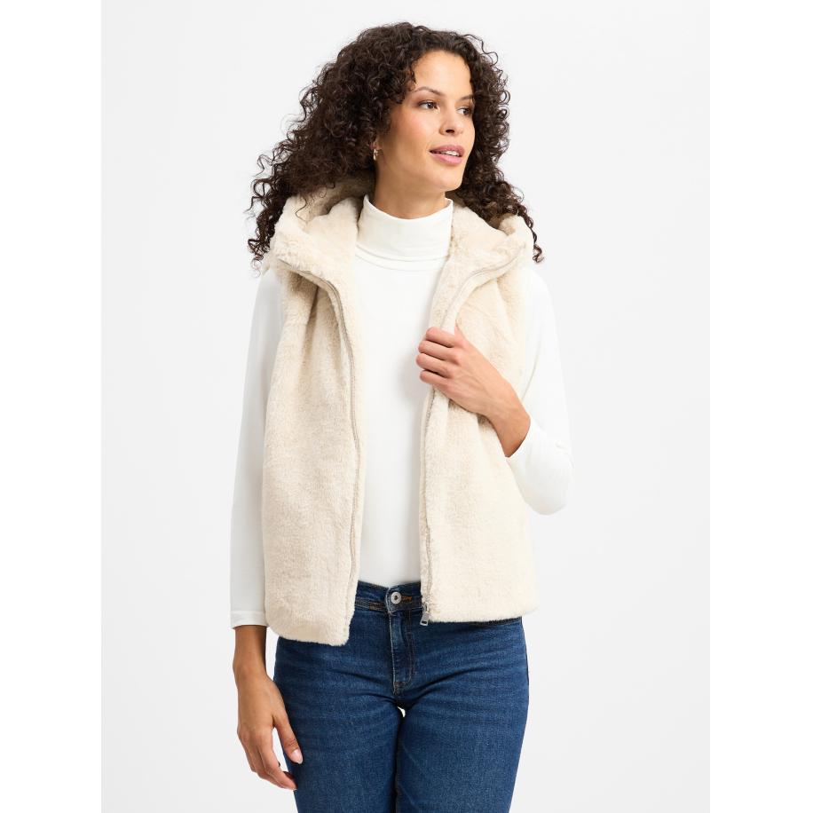 Marie Lund Marie Lund Bodywarmer beige -