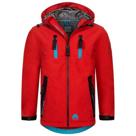 Arctic Seven Arctic Seven Outdoorjas AS306 lichtblauw / rood / zwart