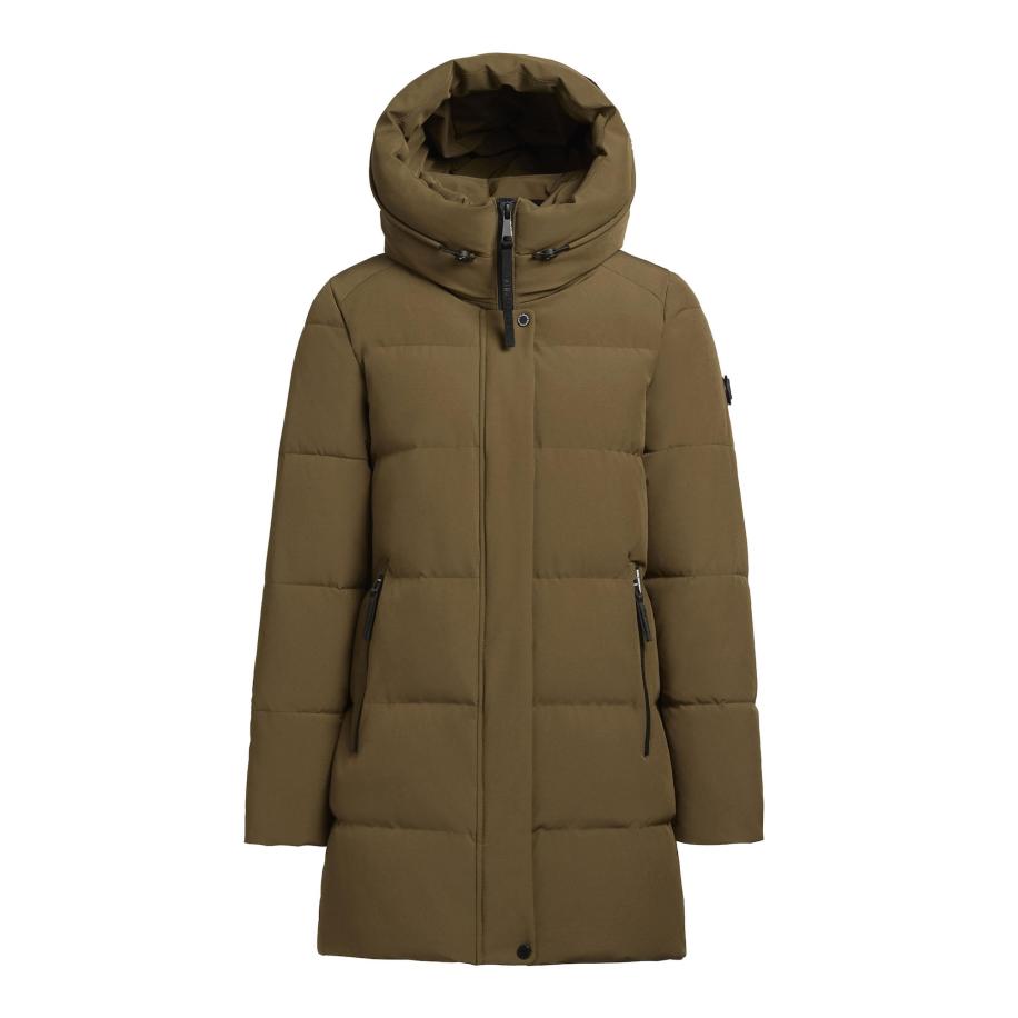 Khujo khujo Wintermantel Lola-YM olijfgroen -