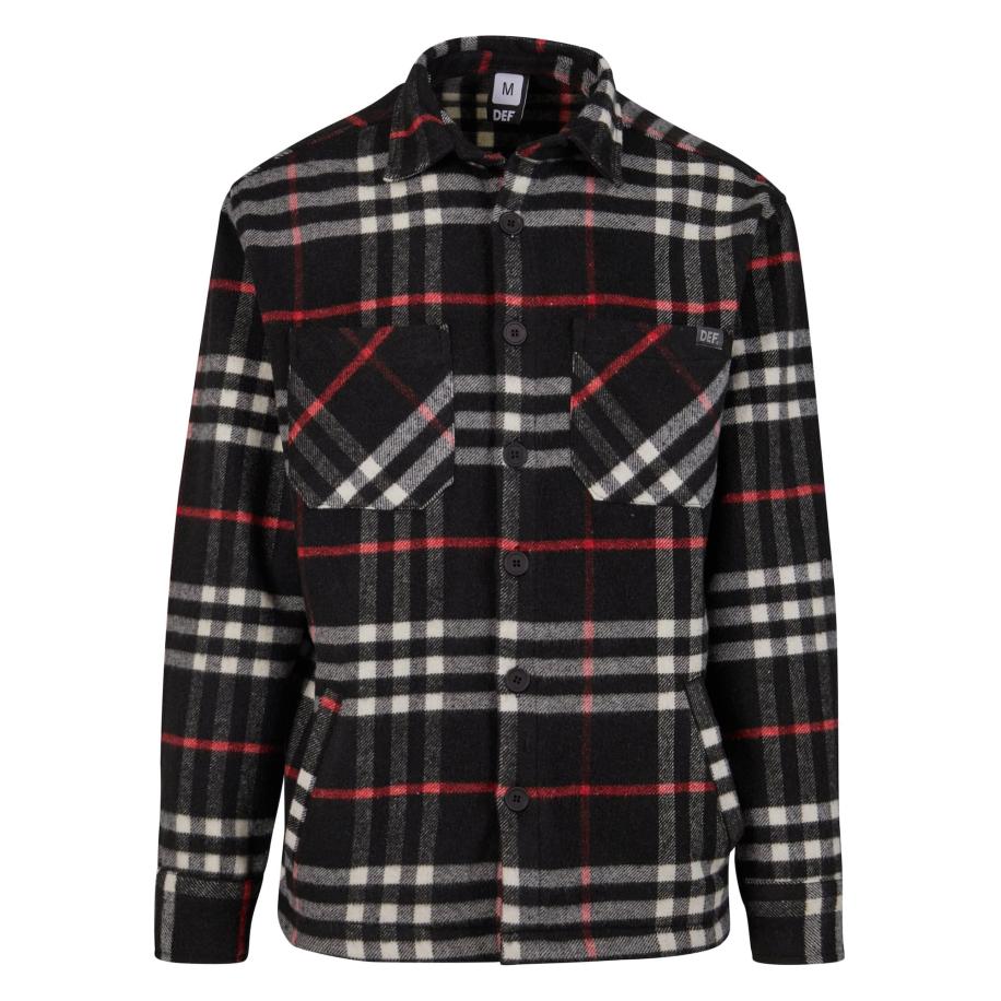 DEF DEF Tussenjas rood / zwart / wit -