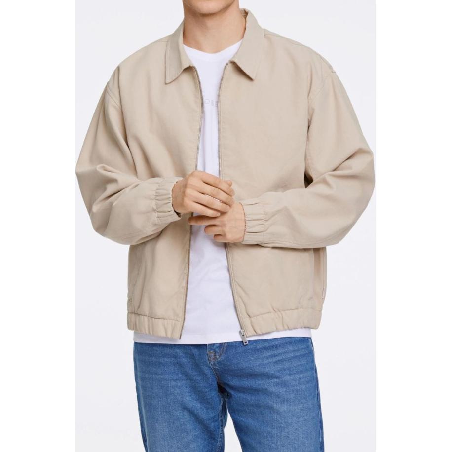 Lindbergh Jas beige, Effen -