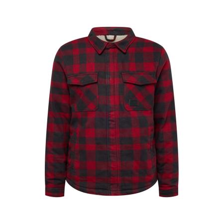 Vintage Industries Vintage Industries Tussenjas Craft rood / zwart