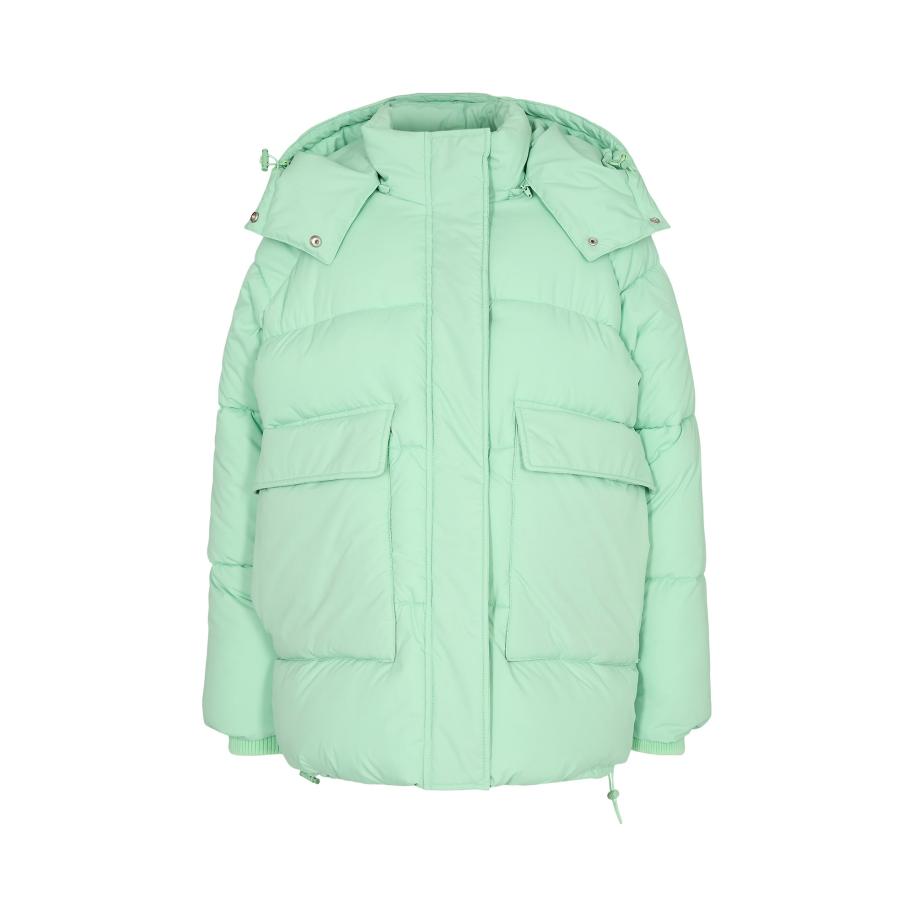 Minimum minimum Winterjas Fiktorline mintgroen -