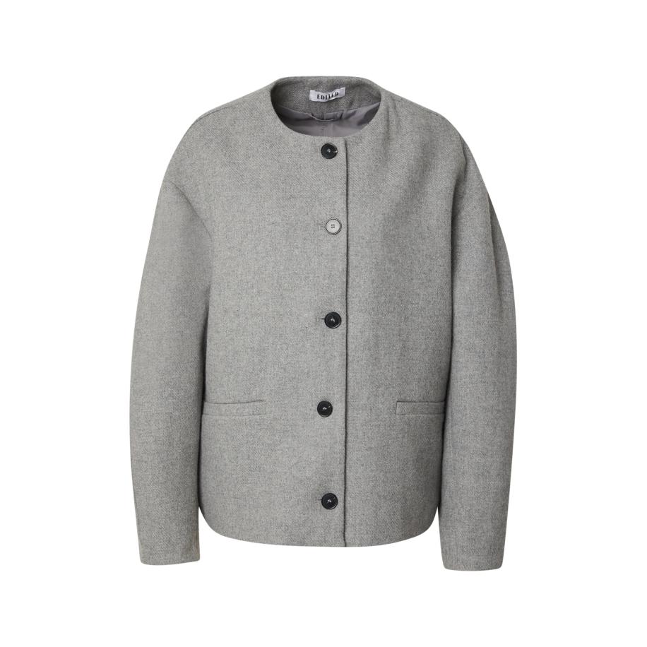 EDITED EDITED Tussenjas Aino Wool grijs -
