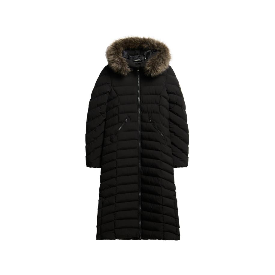 Superdry Winterjas Fuji zwart Zwart
