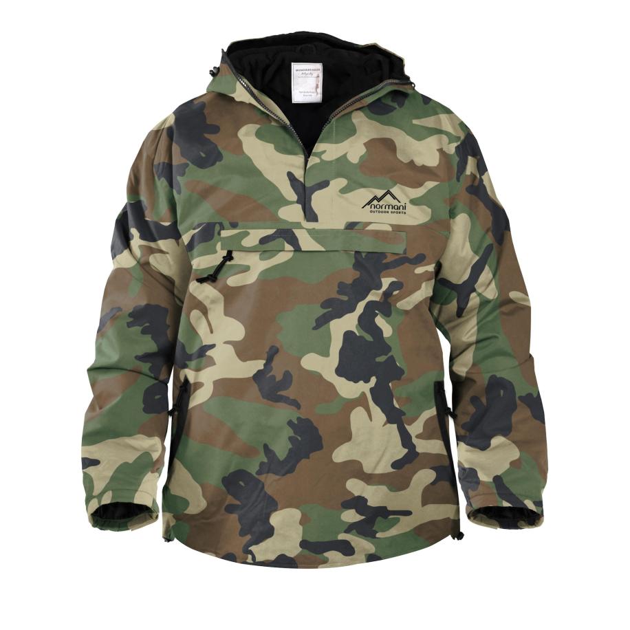 normani Outdoorjas Myrsky beige / bruin / antraciet / groen Groen