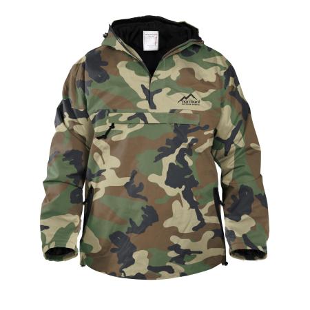 normani Outdoorjas Myrsky beige / bruin / antraciet / groen