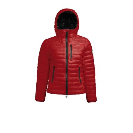 JACK1T JACK1T Outdoorjas SATEL1TE Kapuzen-Daunenjacke 2.0 rood