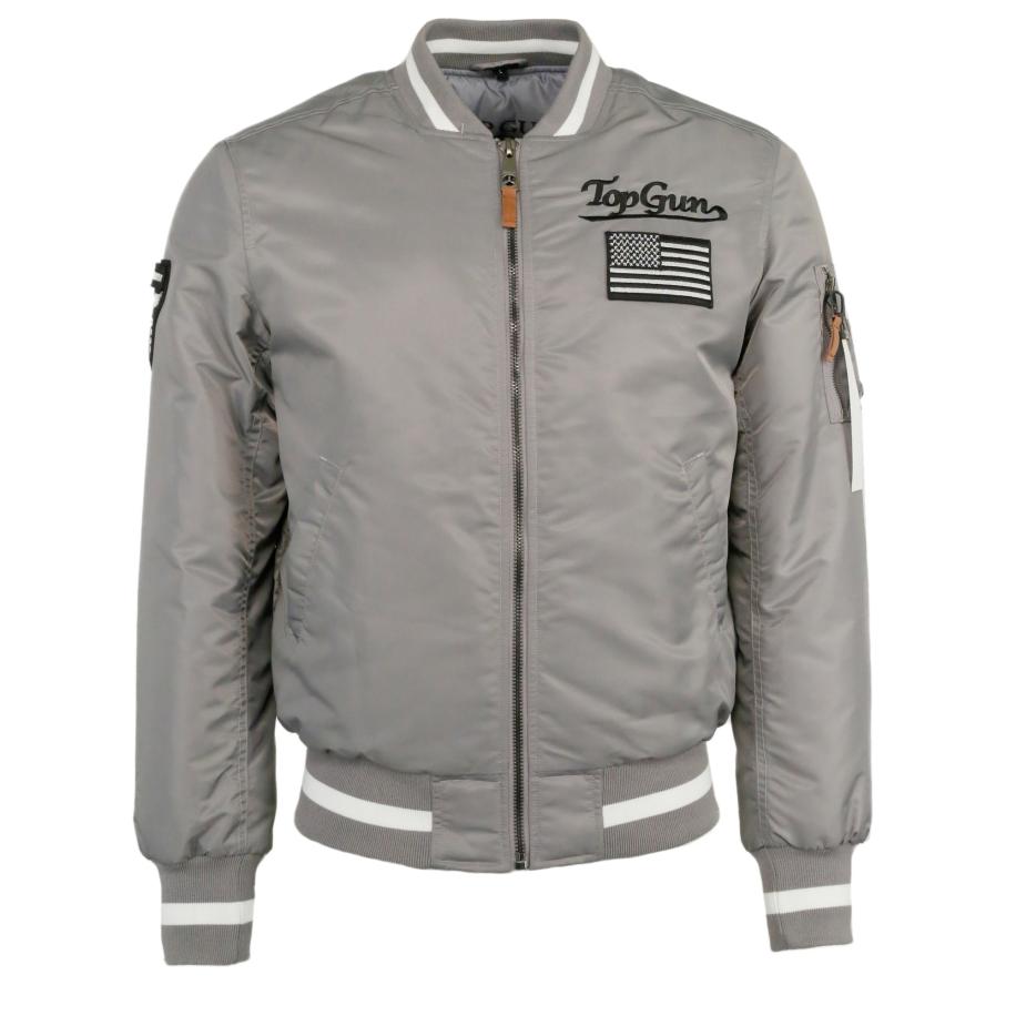 Top gun TOP GUN Tussenjas antraciet / zwart / wit -