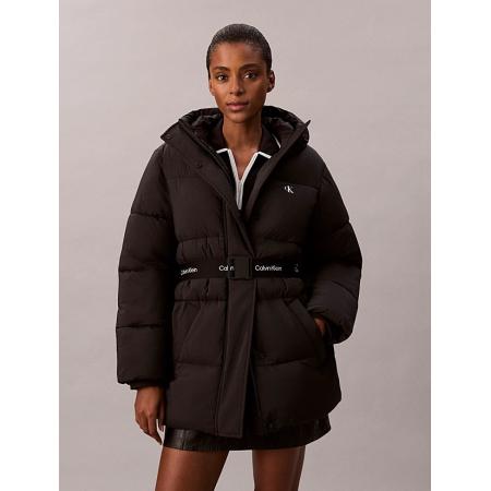 Calvin Klein Belted Midweight Puffer
