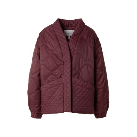 YAS YAS Tussenjas YASTUCCO wijnrood