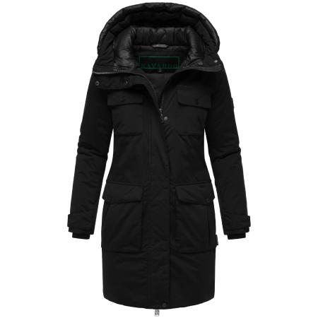 NAVAHOO NAVAHOO Winterparka Eissturm 14 grijs / zwart