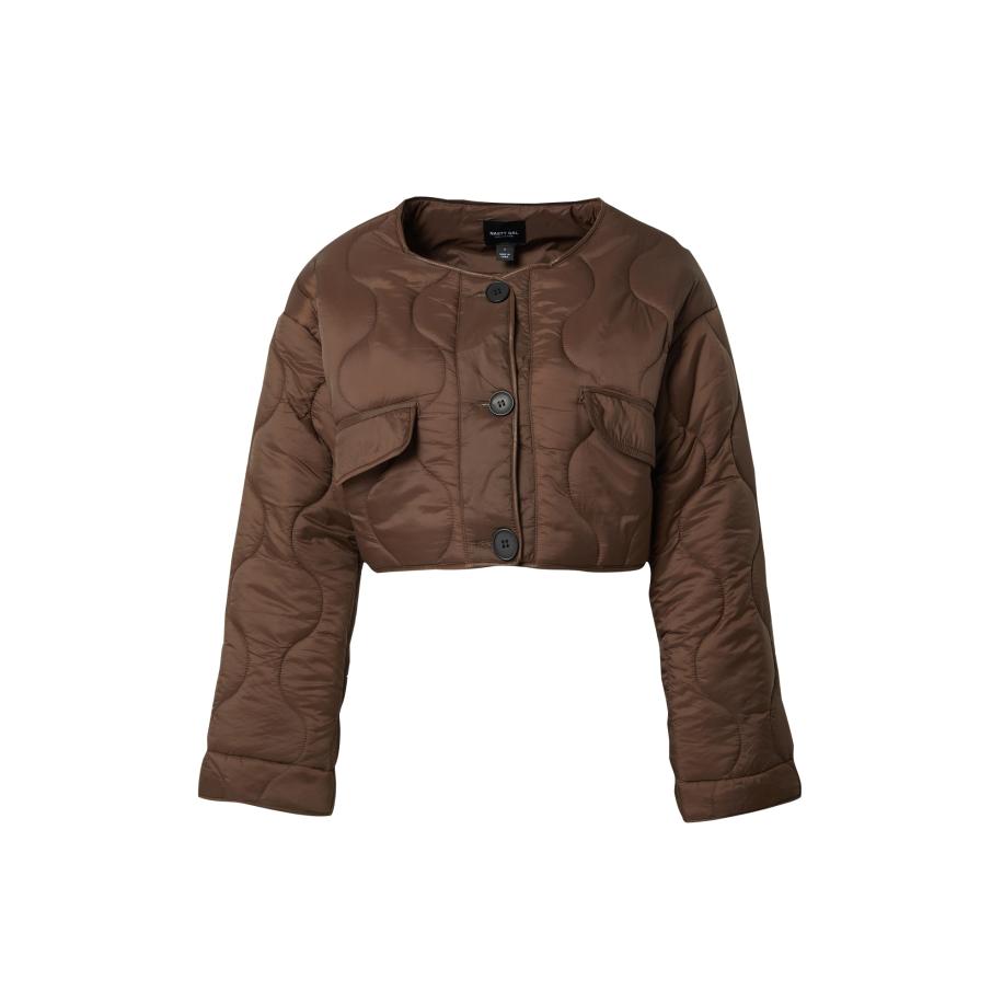 Nasty Gal Nasty Gal Tussenjas chocoladebruin -