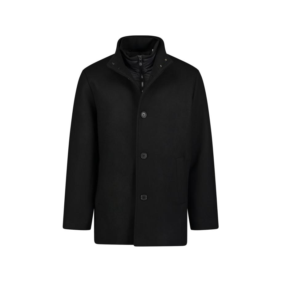 Roy Robson ROY ROBSON Winterjas zwart -