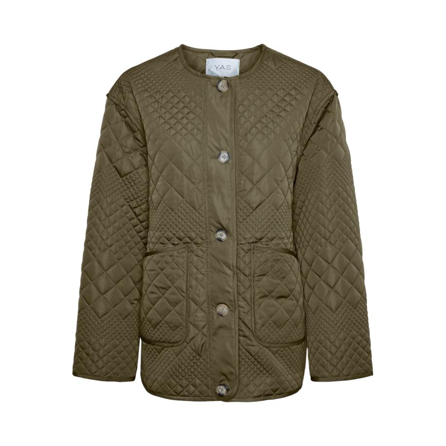 YAS YAS Tussenjas YASLAURIE olijfgroen -