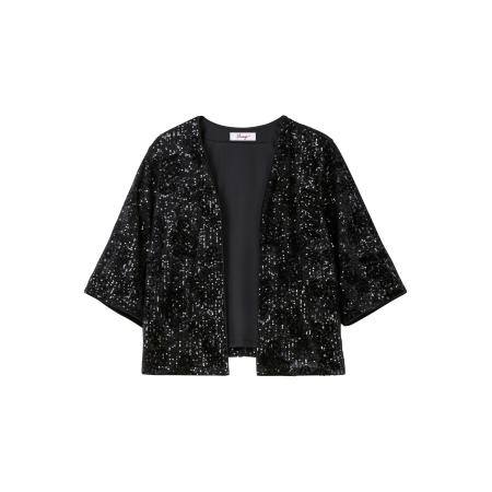 Sheego SHEEGO Tussenjas zwart